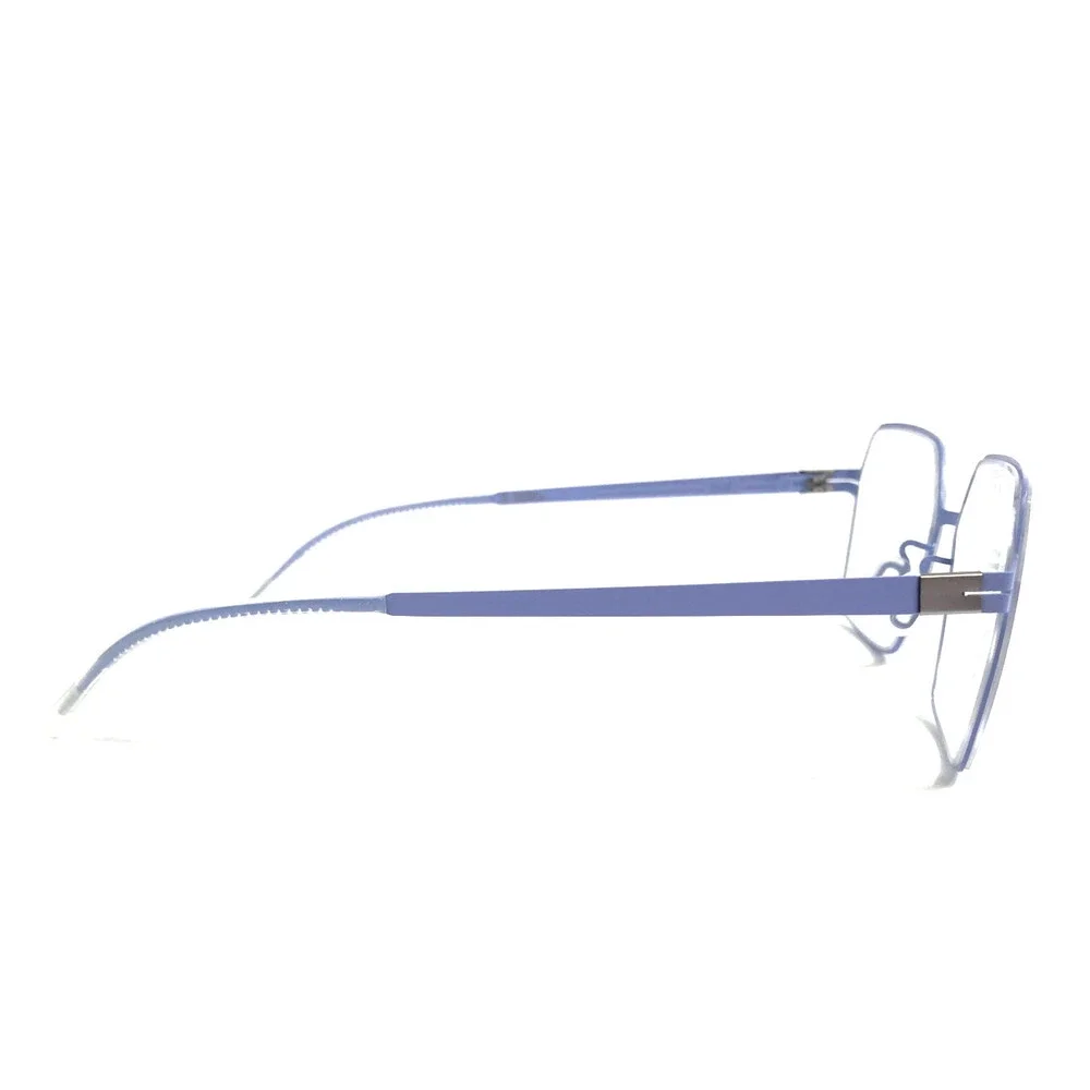 lool Eyewear Eyeglasses Frames HEXIA PU Matte Lavender Purple Hexagon 53-16-137
